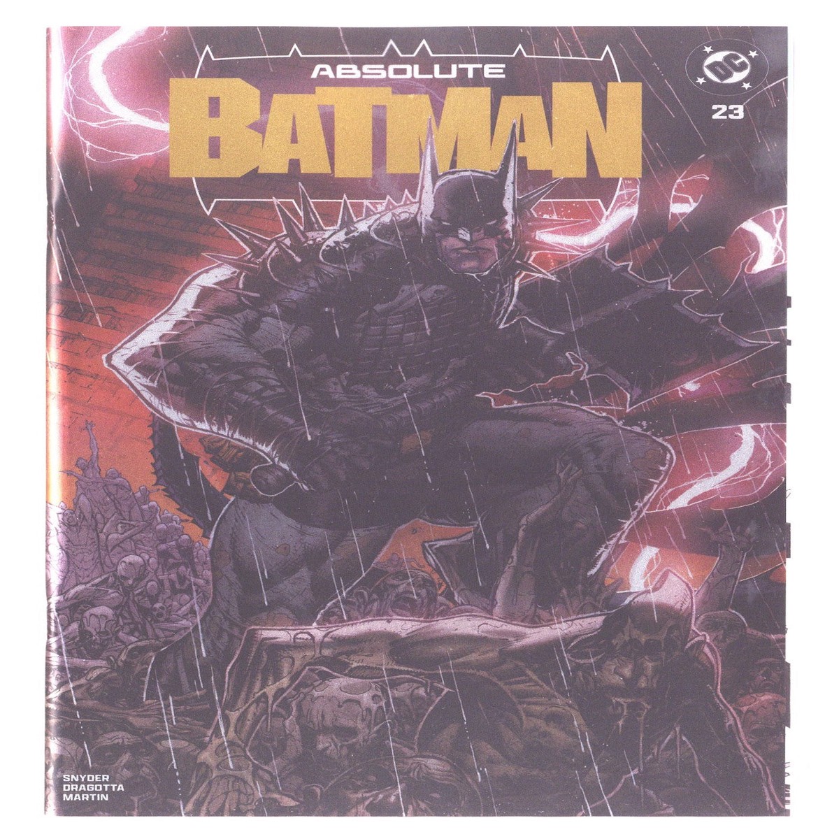Absolute Batman 23 NM (9.4) () Platt Foil Convention Variant