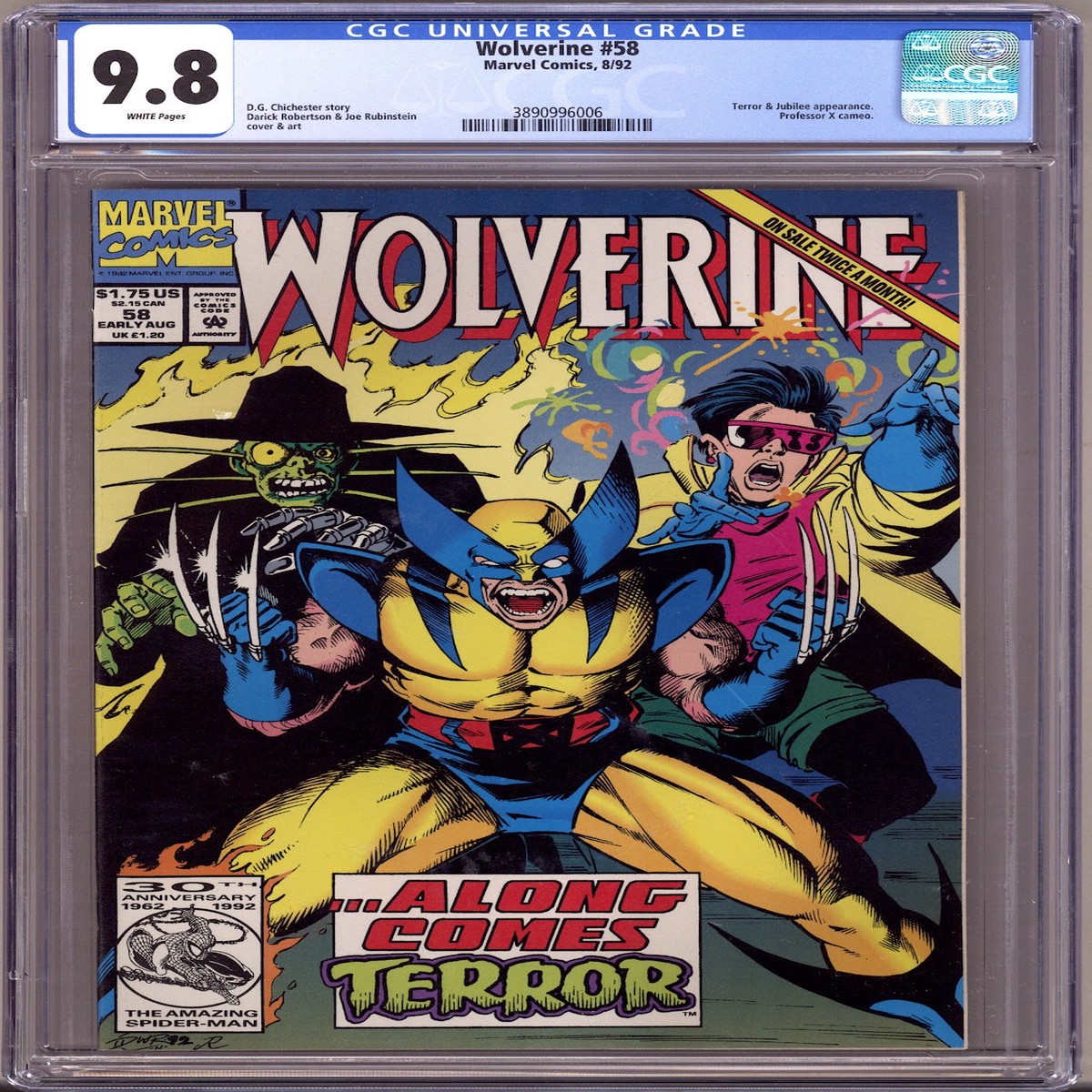 Wolverine Vol 2 58 CGC 9.8 (NM/M) (1992)