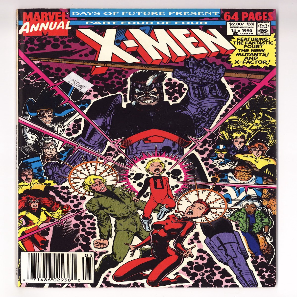 X-Men Annual Vol 1 14 FN- (5.5) (1990) Newsstand