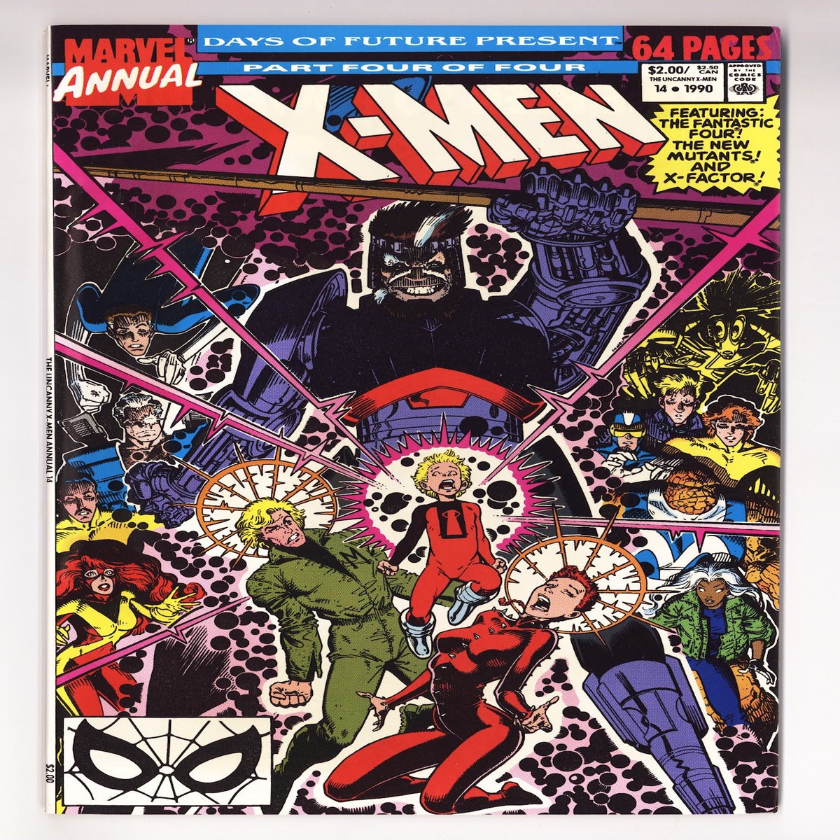 X-Men Annual Vol 1 14 VF+ (8.5) (1990)