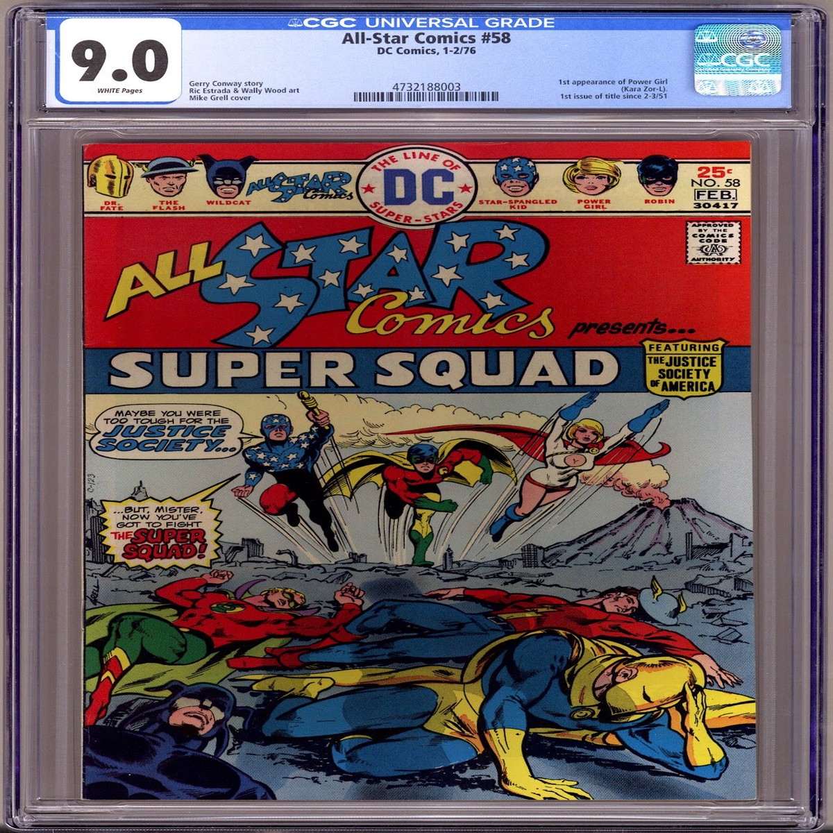 All-Star Comics Vol 1 58 CGC 9.0 (VF/NM) (1976)