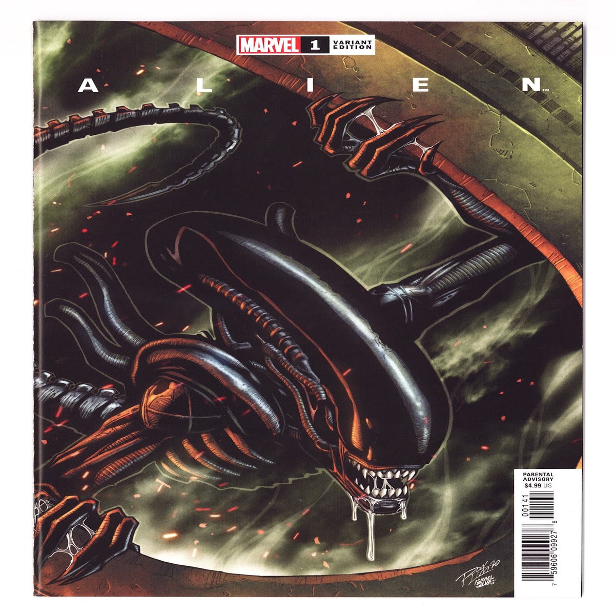 Alien Vol 1 1 High Grade (2021) Lim Variant