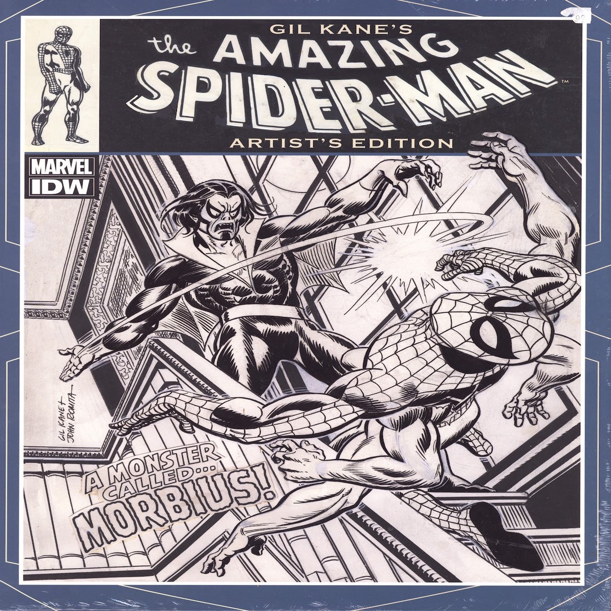 Amazing Spider-Man Artist's Edition 8 Sealed, Mid Grade Small Stain. Signed & Numbered By Gil Kane (2013)