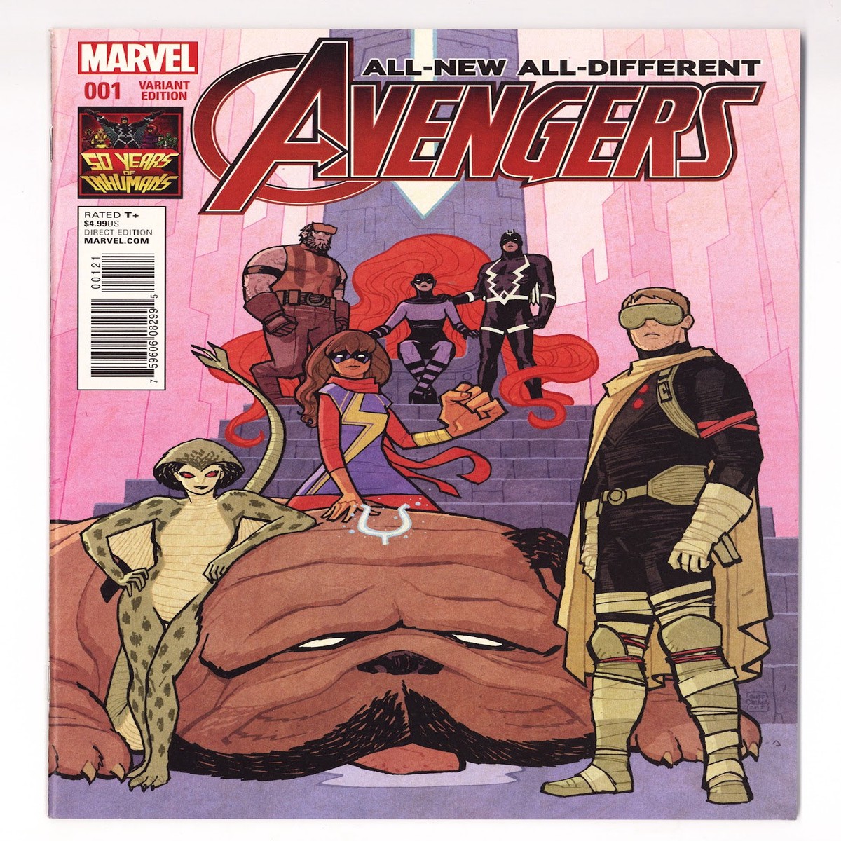 All-New, All-Different Avengers Vol 1 1 High Grade (2016) Chiang Variant