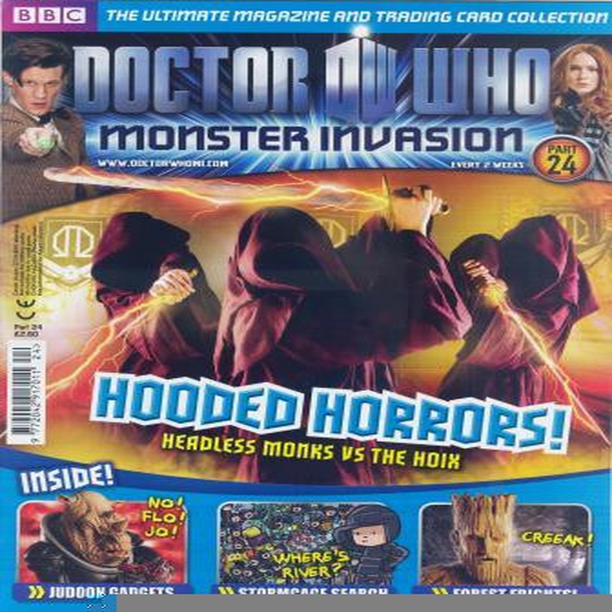 Doctor Who Monster Invasion Magazine Issue #24 (Complete with Sealed Trading Card Pack)