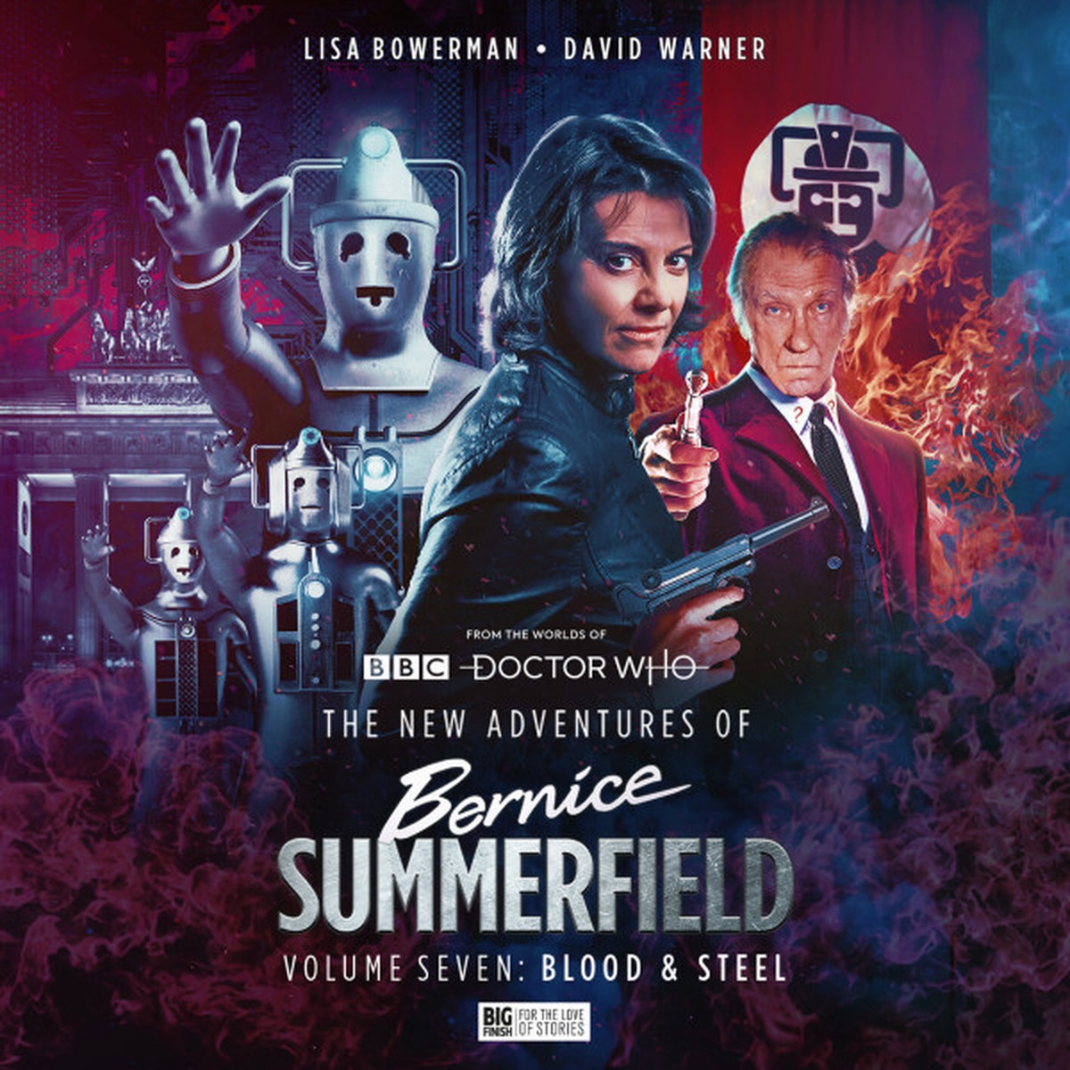 Bernice Summerfield: New Adventures Volume 7 - BLOOD & STEEL - Big Finish Audio Box Set Starring Lisa Bowerman & David Warner