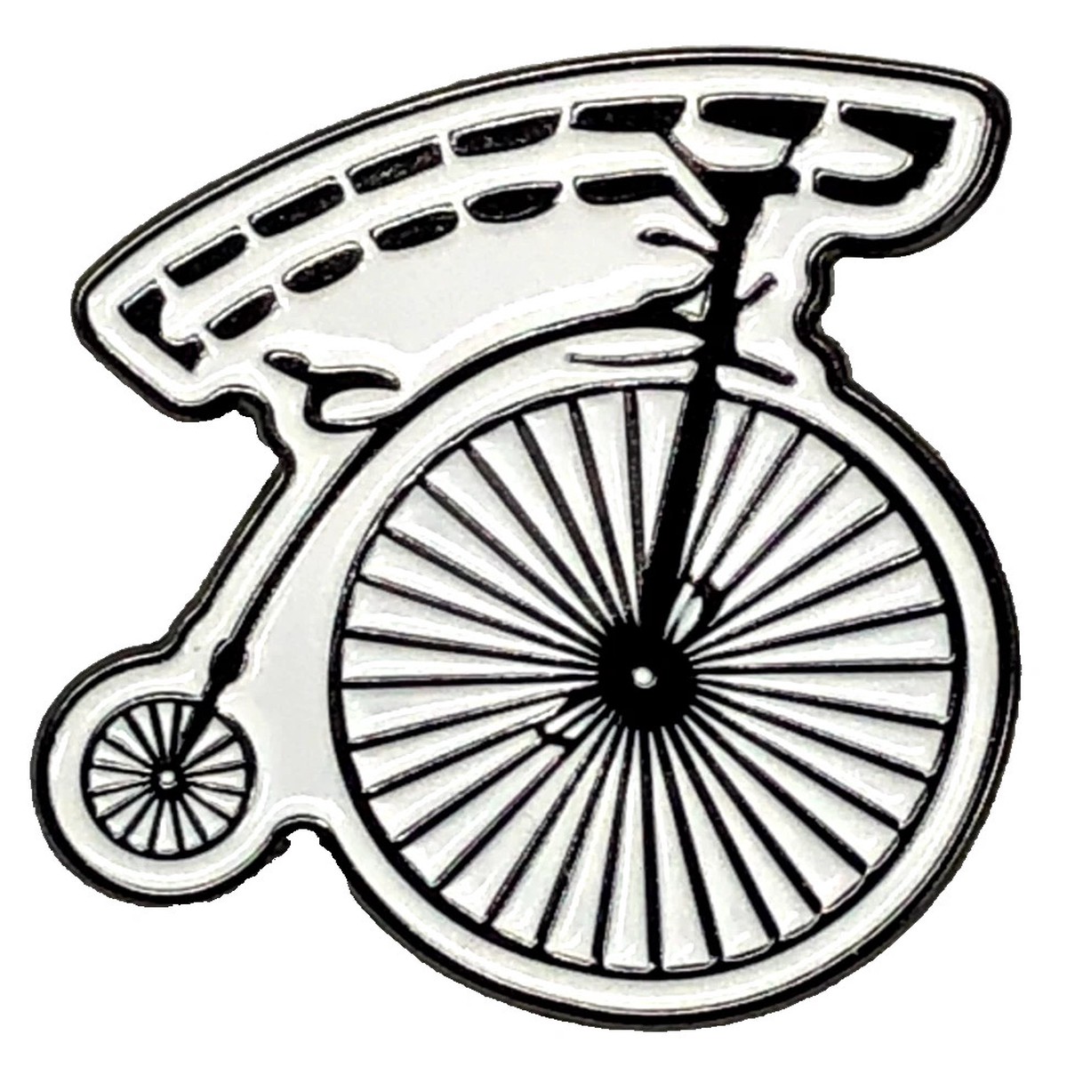 The PRISONER - 1960's Classic T.V. Television Series (Patrick McGoohan) - Enamel Logo Lapel Pin