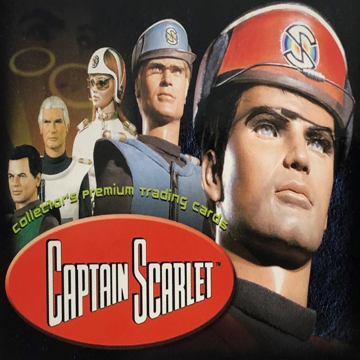 CAPTAIN SCARLET - Complete Set of 72 UK Imported Trading Cards