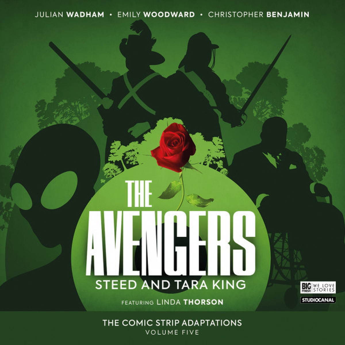 The Avengers - The Comic Strip Adaptations Volume 05: Steed & Tara King Big Finish Audio CD Boxed Set