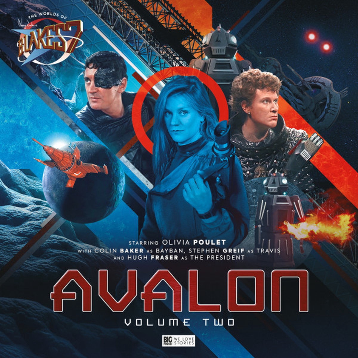 The Worlds of Blake’s 7: AVALON Volume #2 – Big Finish Audio CD Set