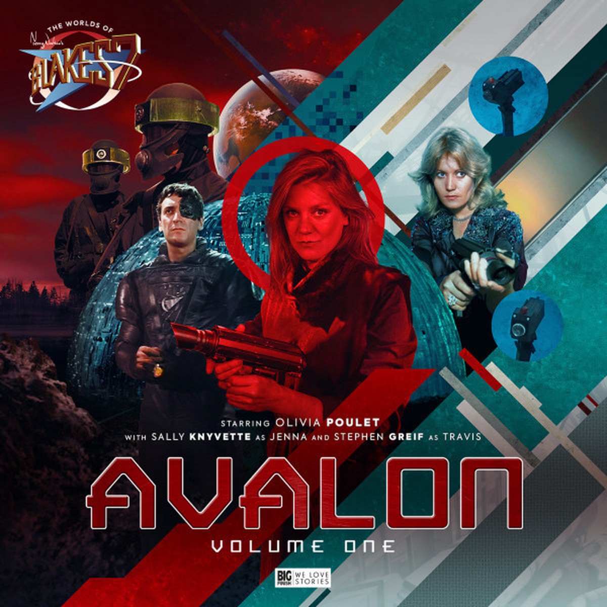 The Worlds of Blake’s 7: AVALON Volume #1 – Big Finish Audio CD Set