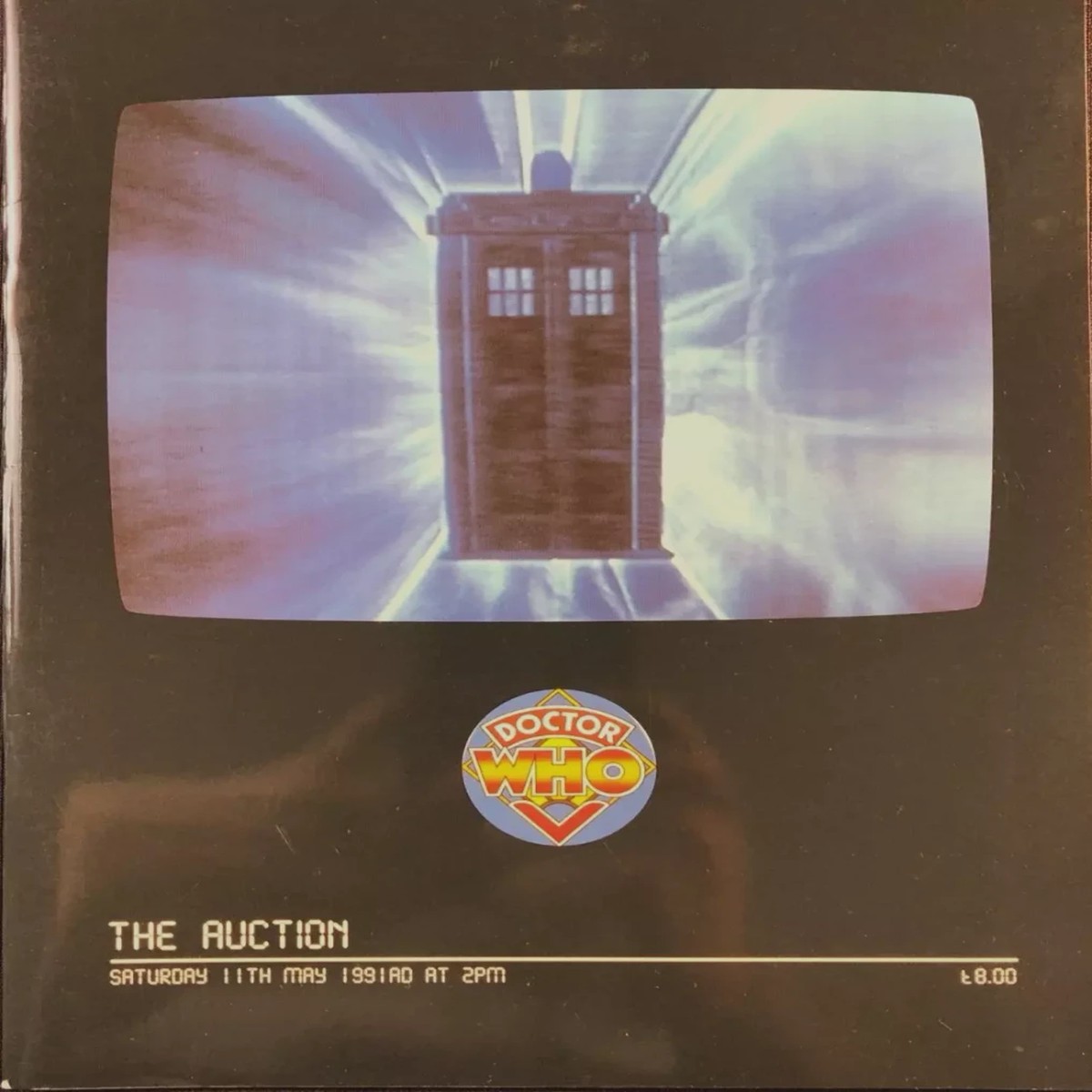 Vintage 1991 Doctor Who BONHAMS Auction Catalogue