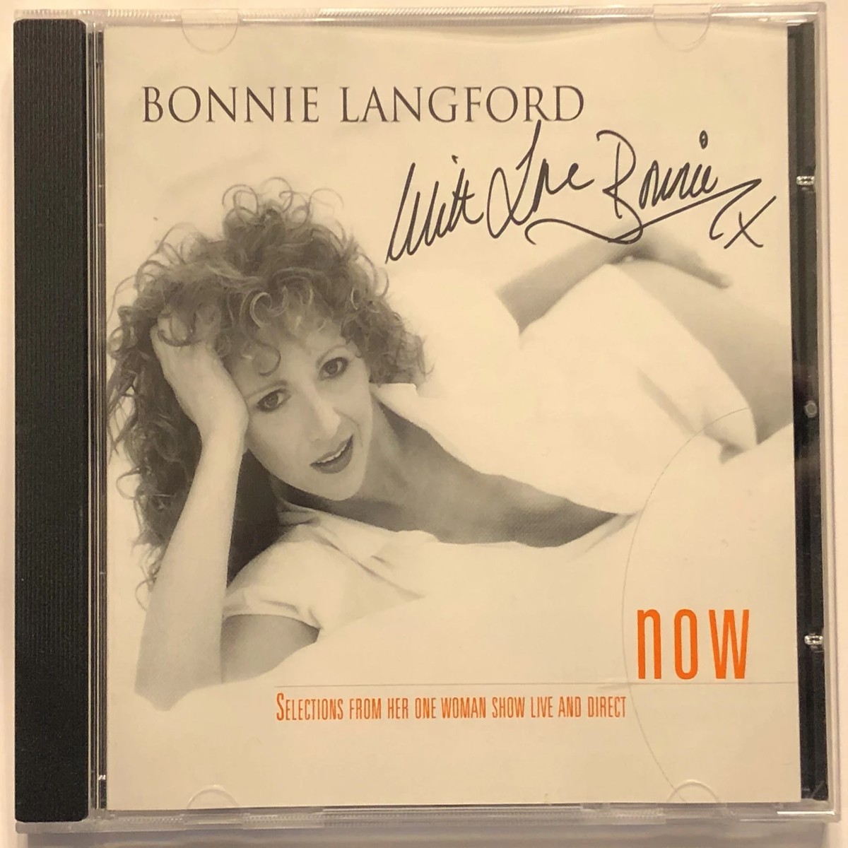 Bonnie Langford NOW Audio CD – Selections from her One Woman Show Live and Direct (Autographed Copy)
