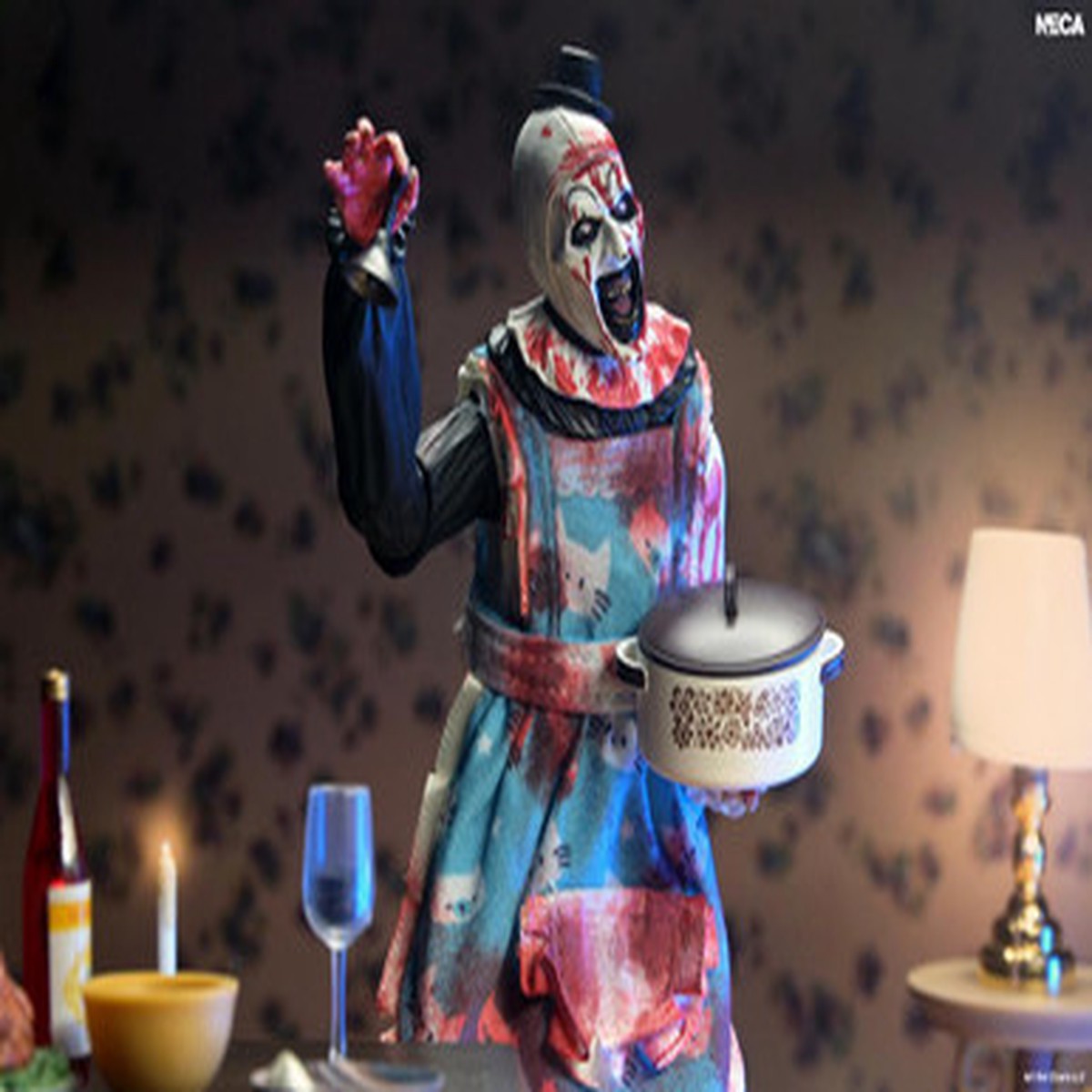 Terrifier 2 - 7 Inch Scale Action Figure Ultimate Thanksgiving Art the Clown