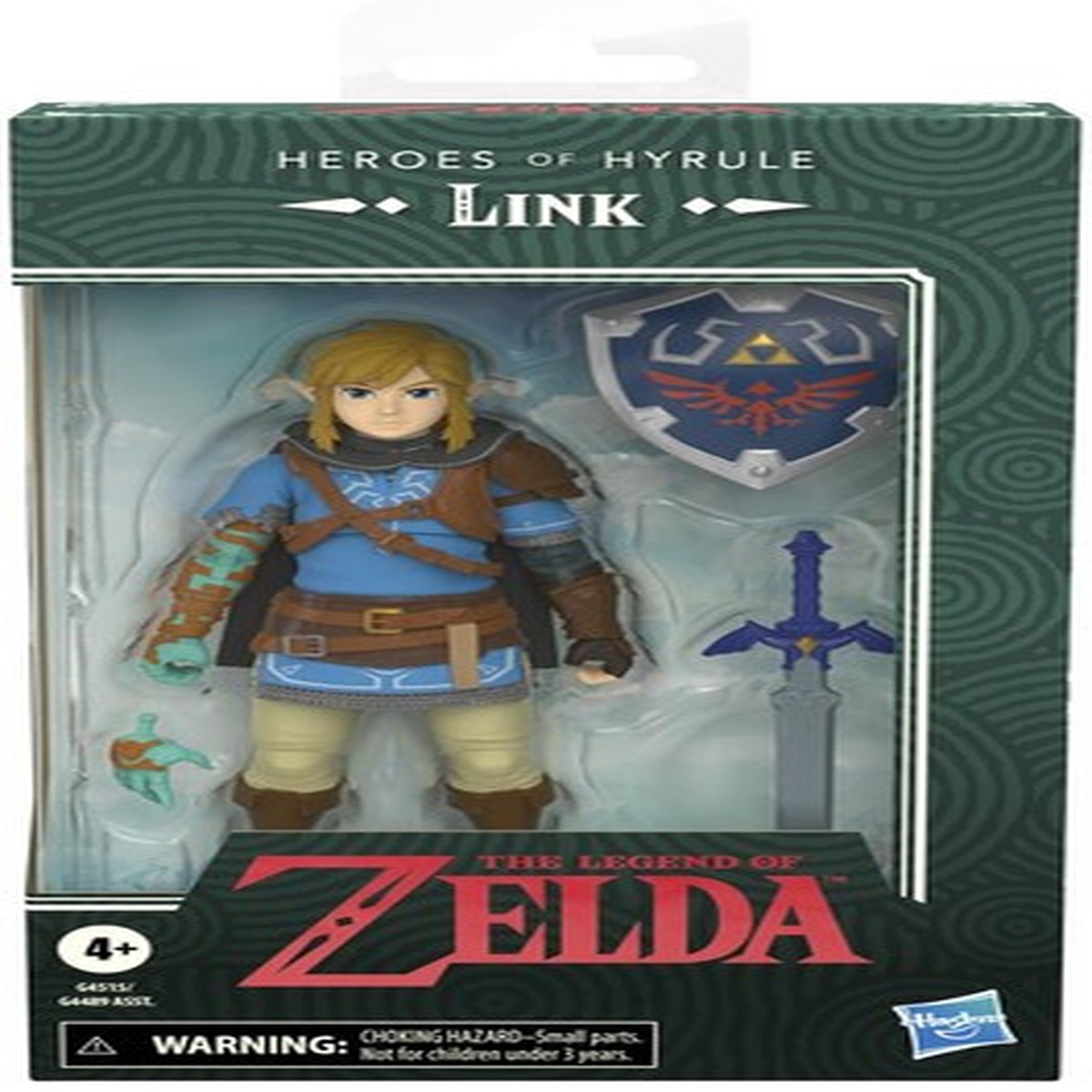 The Legend of Zelda: Tears of the Kingdom – Heroes of Hyrule – Link 6″ Action Figure
