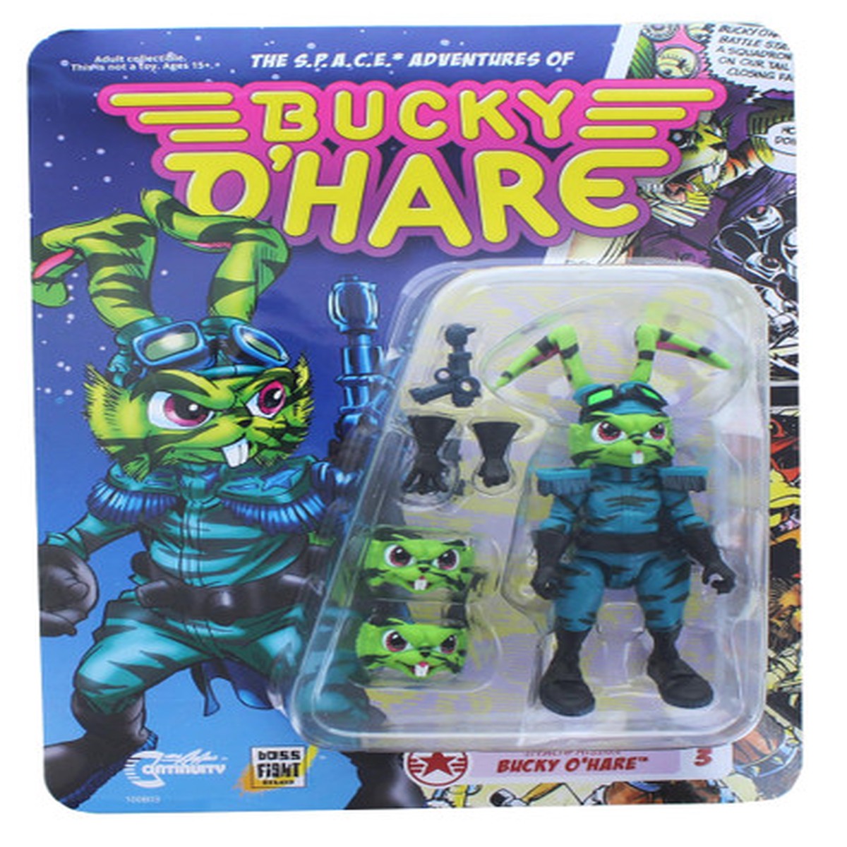Bucky O'Hare Stealth Mission Action Figure