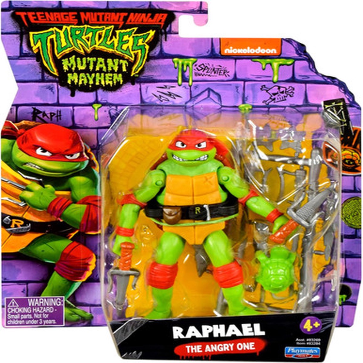 Teenage Mutant Ninja Turtles: Mutant Mayhem 4.25 Raphael Basic Action Figure