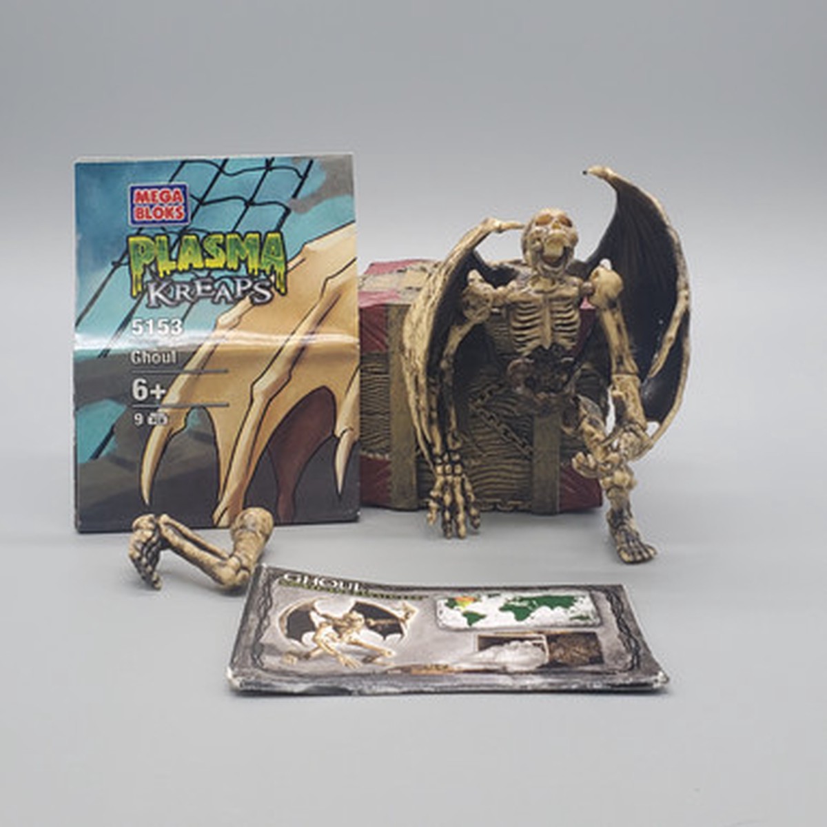 Mega Bloks (2007) Plasma Kreaps Ghoul #5153 (broken Hip joint)