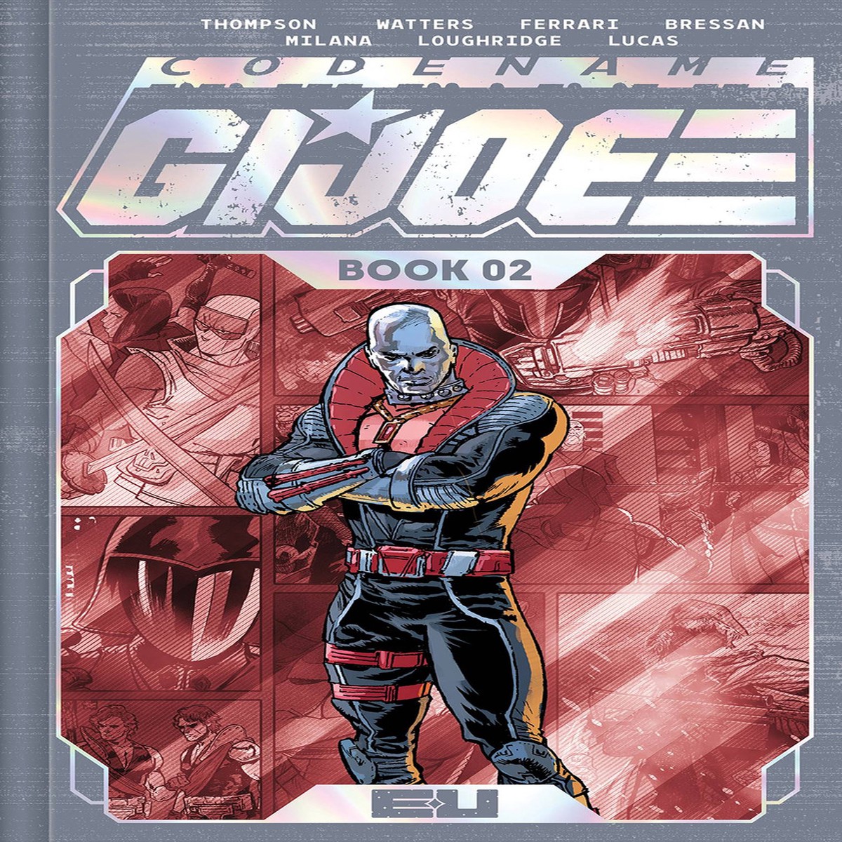 CODENAME GI JOE DLX EDITION HC BOOK 02 DIRECT MARKET FOIL CVR