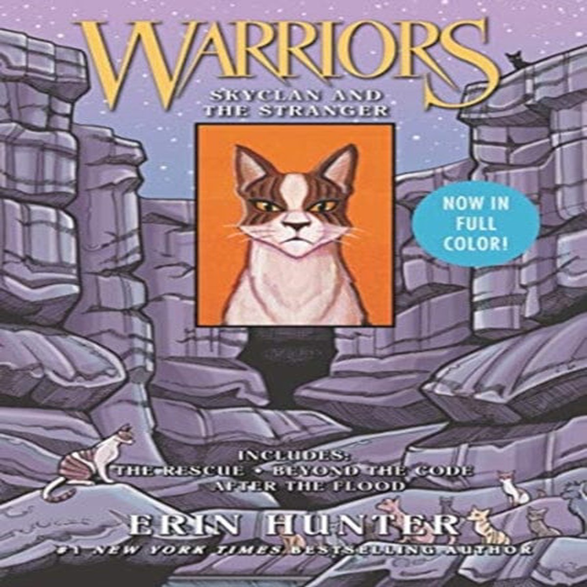 Warriors Manga: SkyClan and the Stranger: 3 Full-Color Warriors Manga Books in 1 by Erin Hunter