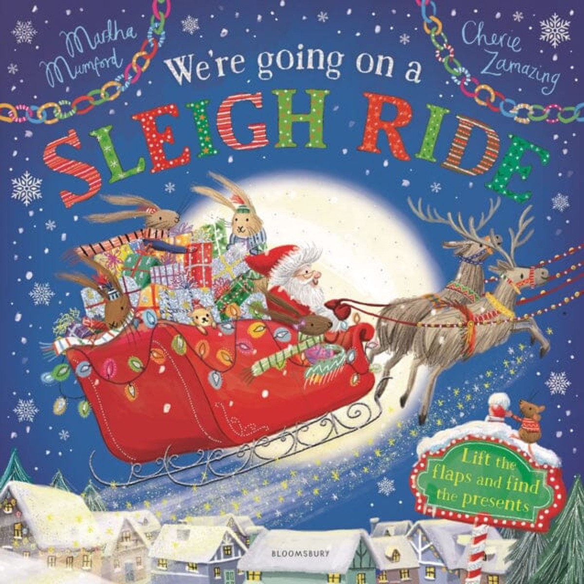 We’re Going on a Sleigh Ride: A Lift-the-Flap Adventure by Martha Mumford